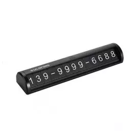Временная карта парковки Xiaomi Guildford Car Temporary Stop Sign Black (GFADPX7)