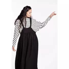 Бадлон Черешня темно-серый в полоску (40-46)