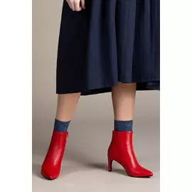 Ботильоны Vagabond "WHITNEY" красного цвета (40)