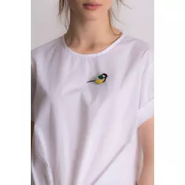 Брошь ORGALICA "Синичка" (One Size)