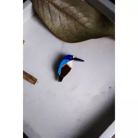 Брошь ORGALICA "Зимородок" (One Size)