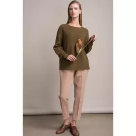 Джемпер STAYPEOPLE цвета хаки (40-46)