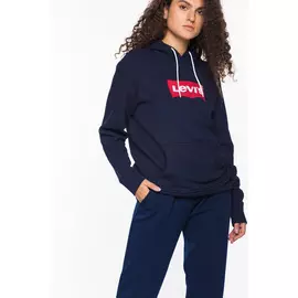 Худи LEVIS темно-синего цвета мужского кроя "SKY CAPTAIN" (42-44)