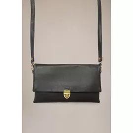 Клатч Черешня черного цвета