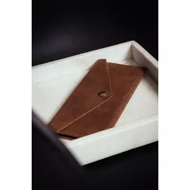 Кошелек Ksenia Alekseeva БР2 коричневый нубук (One Size)