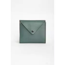 Кошелек KU'KS МАЛЫЙ серо-синего цвета (One Size)