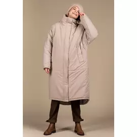 Куртка утепленная Черешня светло-серого цвета (42-46)