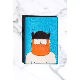 Обложка на паспорт Чернила "Ушанка" (One Size)