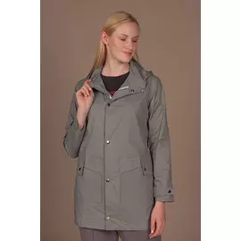 Плащ SHU серого цвета (38-40)