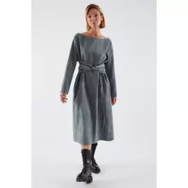 Платье ЧЕРЕШНЯ с полупоясами