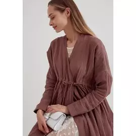 Платье-халат на кулиске