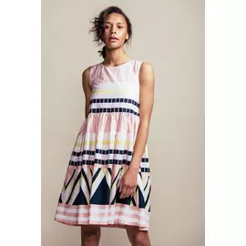 Платье TAM TAM с геометрическим рисунком розового цвета (40-44)