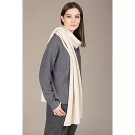 Шарф Nikhats "LAUREL" длинный молоко (One Size)