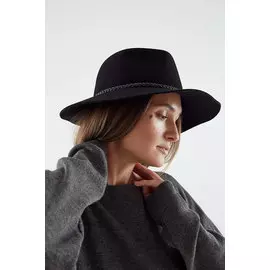 Шляпа BAILEY "PISTON" черная