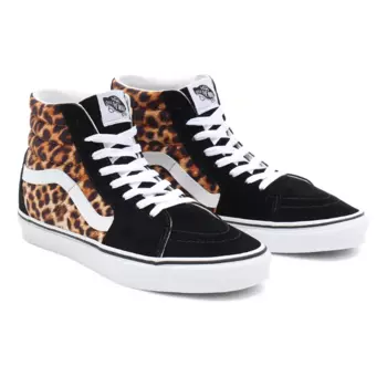Высокие кеды Leopard Sk8-Hi
