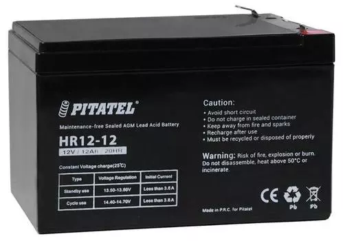 Аккумулятор для ИБП Pitatel Hr12-12