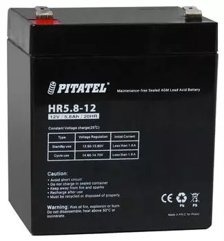 Аккумулятор для ИБП Pitatel Hr5.8-12