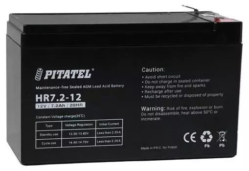 Аккумулятор для ИБП Pitatel Hr7.2-12