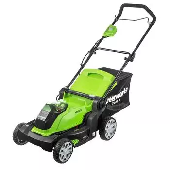 Аккумуляторная газонокосилка Greenworks G40lm41 (2504707) БЕЗ АКК. и ЗУ