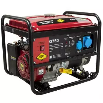 Бензиновый генератор Dde G750 (917-453)
