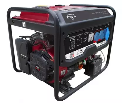 Бензиновый генератор Elitech СГБ 9500Е
