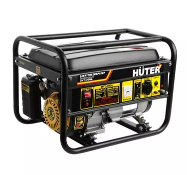 Бензиновый генератор Huter Dy3000l