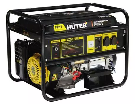 Бензиновый генератор Huter Dy6500lx