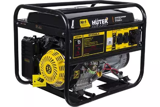 Бензиновый генератор Huter Dy8000lx