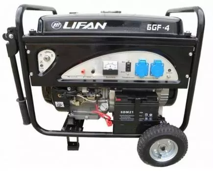 Бензиновый генератор Lifan 6gf-4