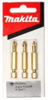 Бита Makita Pz2 50мм (3шт.)