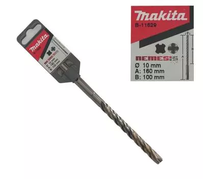Бур Makita Ф10х160мм sds+ (b-11829)
