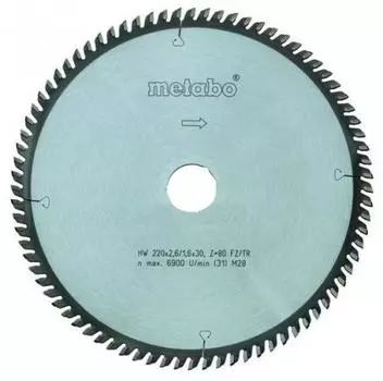 Диск пильный твердосплавный Metabo Ф315х30мм 84зуб. (628225000)