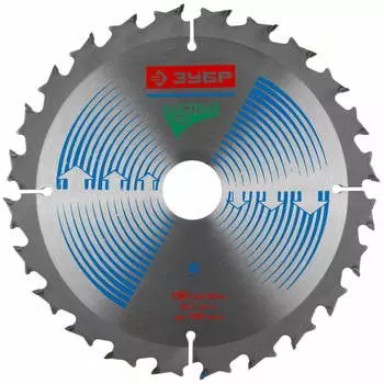 Диск пильный твердосплавный ЗУБР Ф190х30мм 24зуб.
