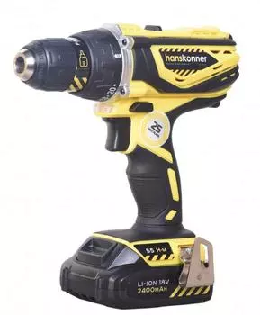 Дрель аккумуляторная Hanskonner Hcd1838r
