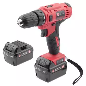 Дрель аккумуляторная КАЛИБР ДА-20