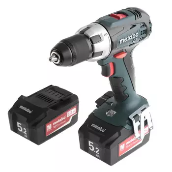 Дрель аккумуляторная Metabo Bs 18 lt 5.2 (602102650)