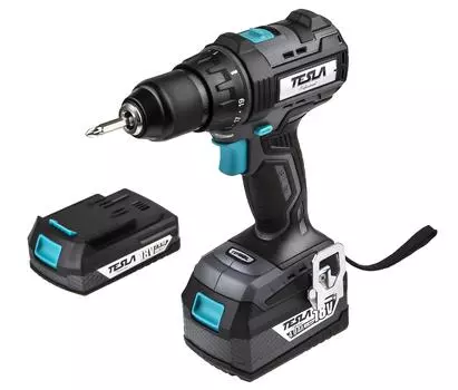 Дрель аккумуляторная Tesla Td18bl