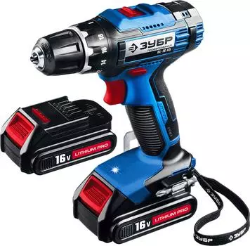 Дрель аккумуляторная ЗУБР Dl-16 a5