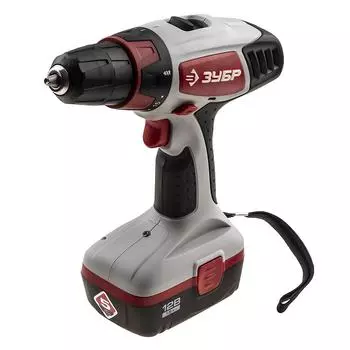 Дрель аккумуляторная ЗУБР ЗДА-12-2 КИ