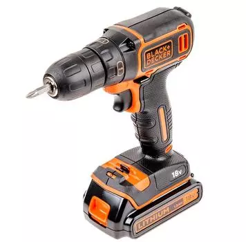 Дрель-шуруповерт Black &amp; decker Bdcdc18k