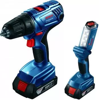 Дрель-шуруповерт Bosch Gsr 180-li + gli 18v-300