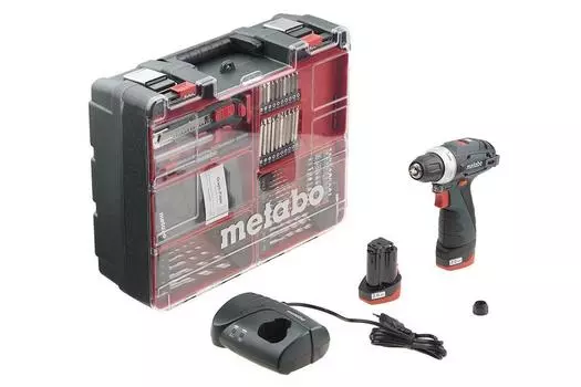 Дрель-шуруповерт Metabo Powermaxx bs basic set (600080880)