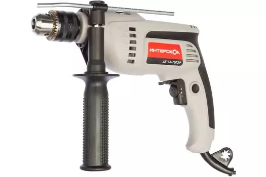 Дрель ударная ИНТЕРСКОЛ ДУ-13/780ЭР (421.1.0.00)