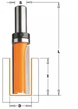 Фреза Cmt Ф19мм s12мм (912.691.11b)