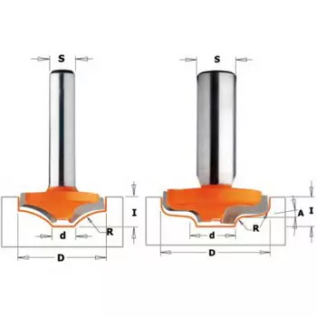 Фреза Cmt Ф35мм s12мм i9.5мм (970.504.11)