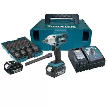 Гайковерт аккумуляторный Makita Dtw190jx3