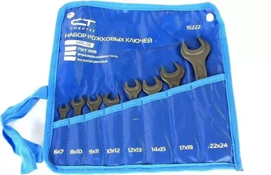 Ключ гаечный СИБРТЕХ 15222 (6 - 24 мм)