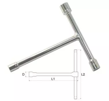 Ключ торцевой Aist 09020812b