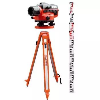 Комплект геодезического оборудования Condtrol Нивелир 32x+рейка 4м+штатив s6-2