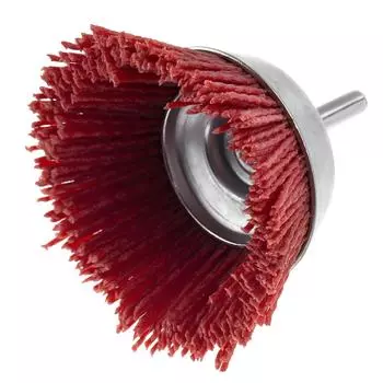 Кордщетка Hammer чаша 75мм для дрели нейлон (207-216)